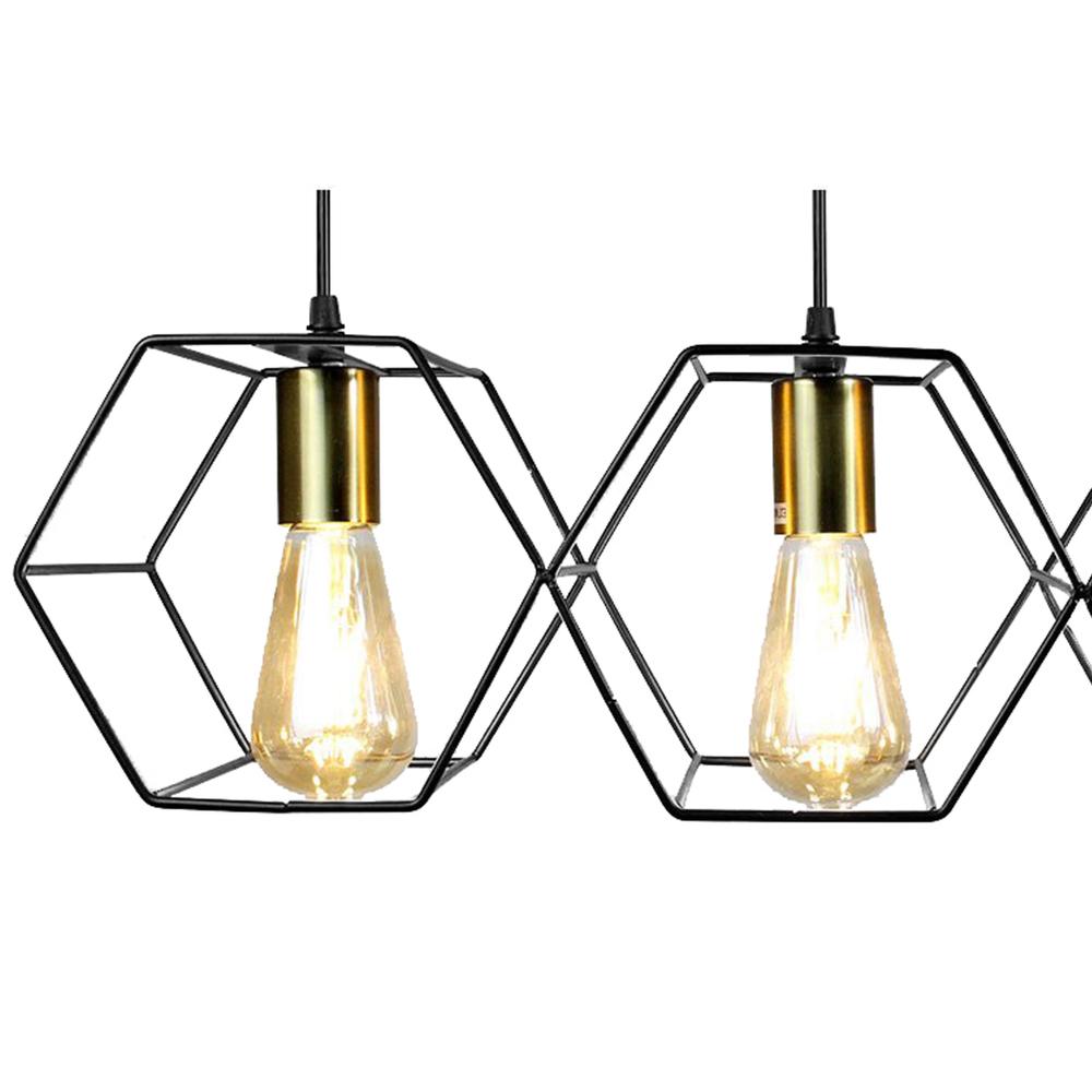 Hängelampe APP1132-3CP Black Gold