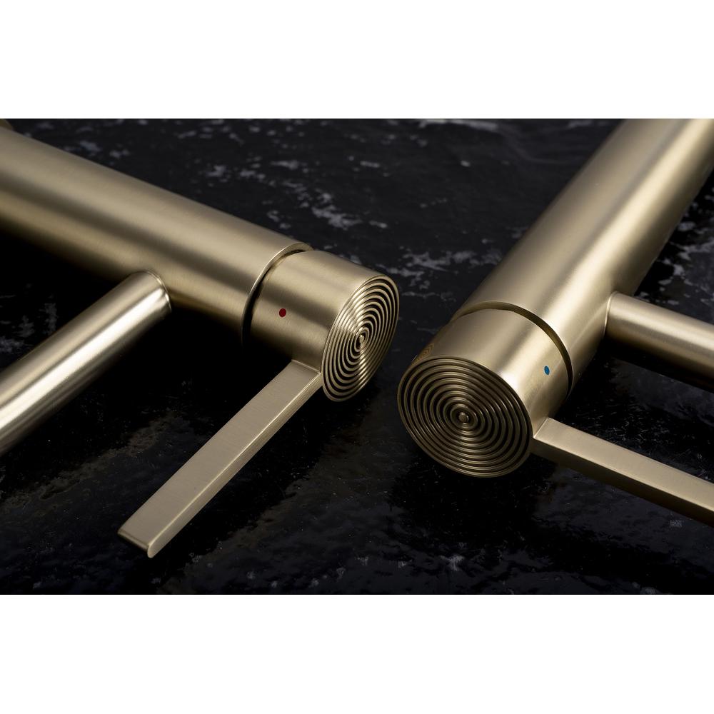 Bathroom faucet Rea Foster Brush Gold Low