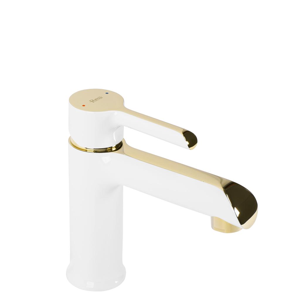 Смеситель Rea MELIA white gold Low