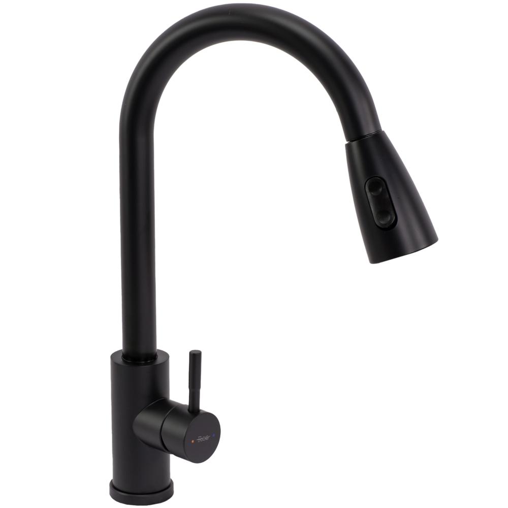 Kitchen faucet REA CROSS BLACK