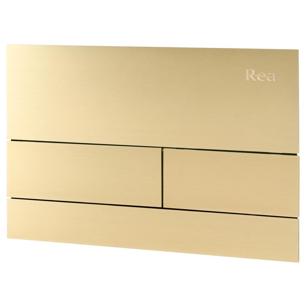 Vajutusnupp WC-eelse seinakomplekti jaoks Rea T K011A-Q Gold Brush