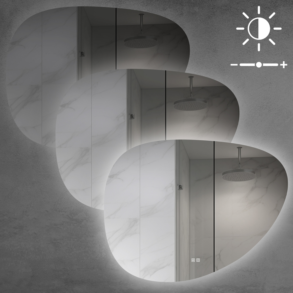 Mirror LED 84x63cm H142