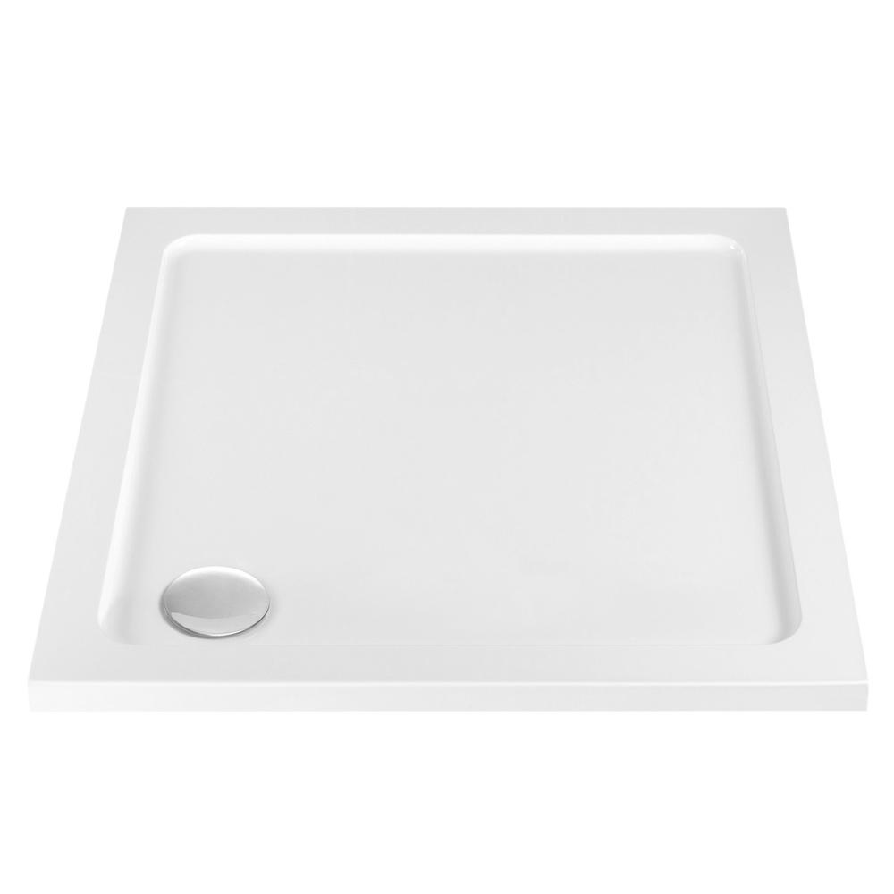 Sprchová akrylová vanička Rea Savoy - bílá  90x90