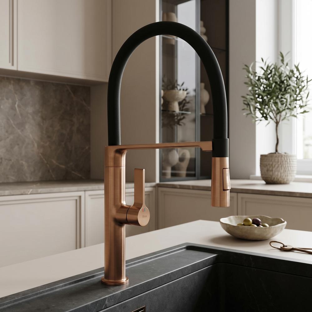 Torneira de cozinha REA Lago Brush Copper