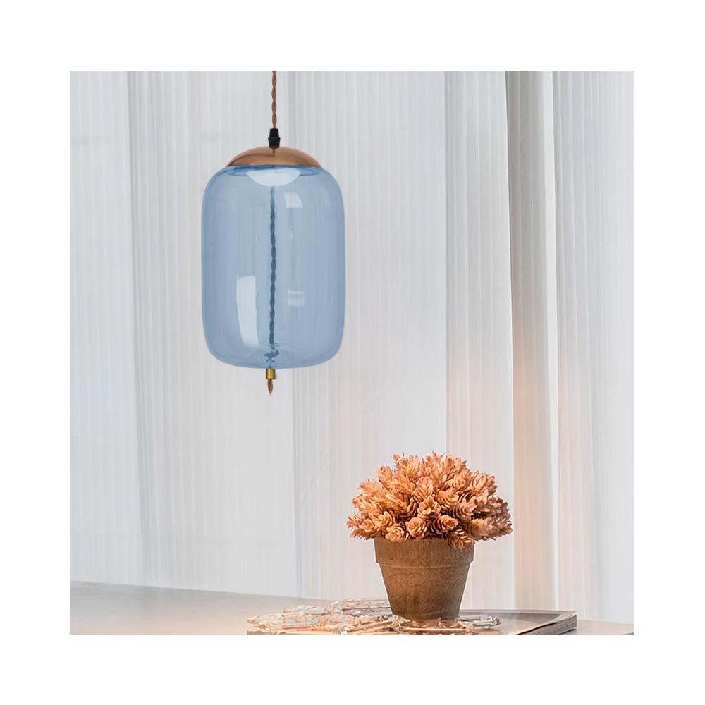 Hängelampe Glas LED Blue APP443-CP