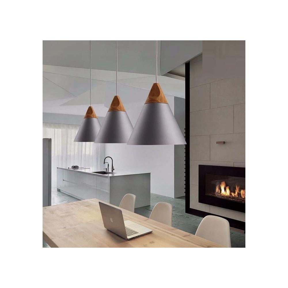 Hängelampe Scandi A Grey