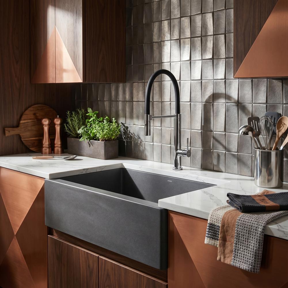 Bateria kuchenna Rea Viera Chrom