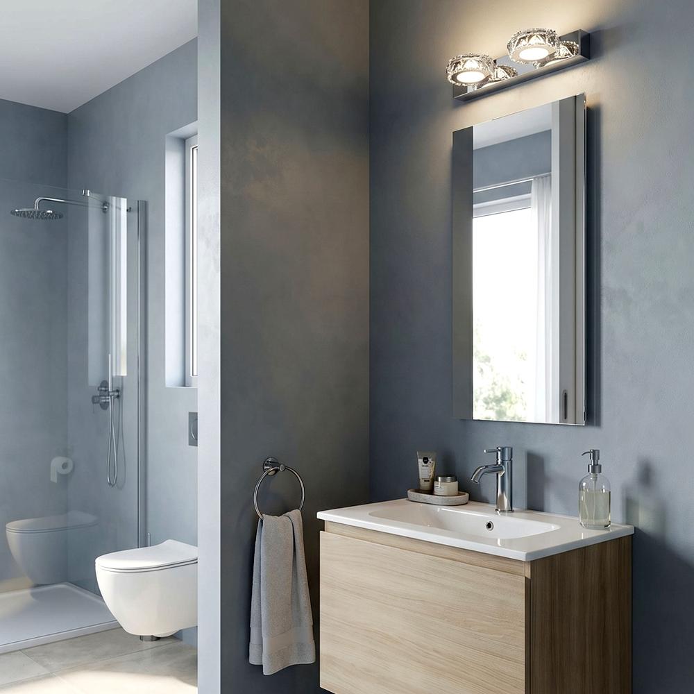 Sieninė lempa LED APP1936-2W CHROME