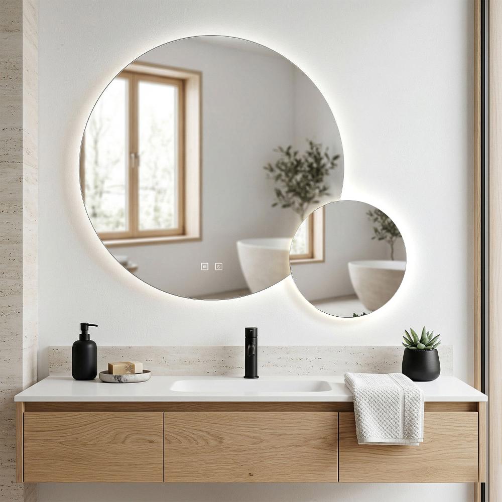 Mirror LED R-9045 90cm + 45cm