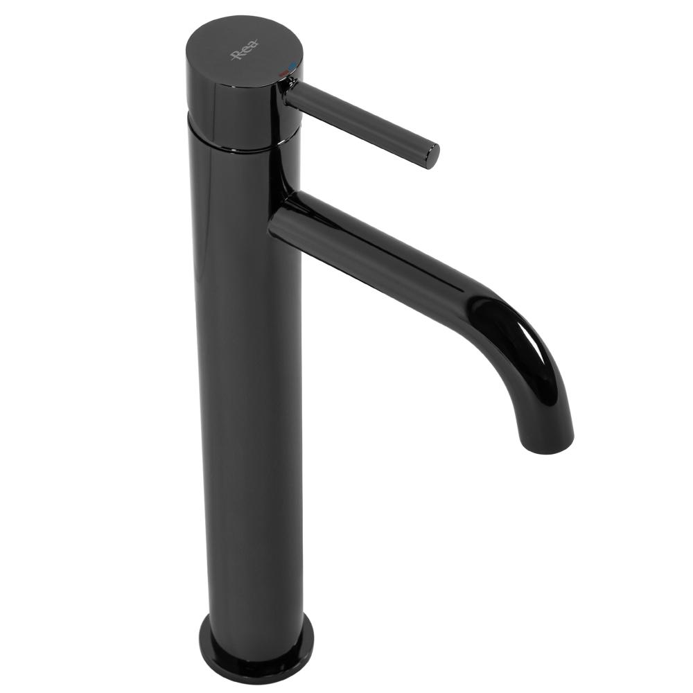 Bathroom faucet Rea Lungo BLACK metallic High