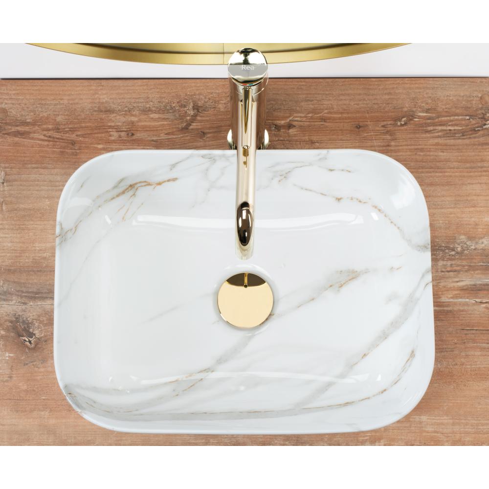 Vasque à poser Rea Demi Mini Aiax Shiny