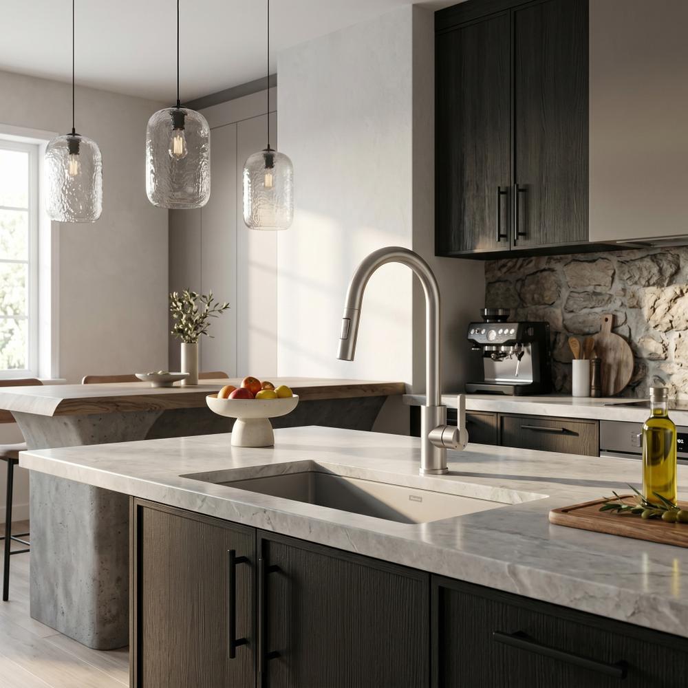 Robinet de cuisine REA Ontario Brush Nickel