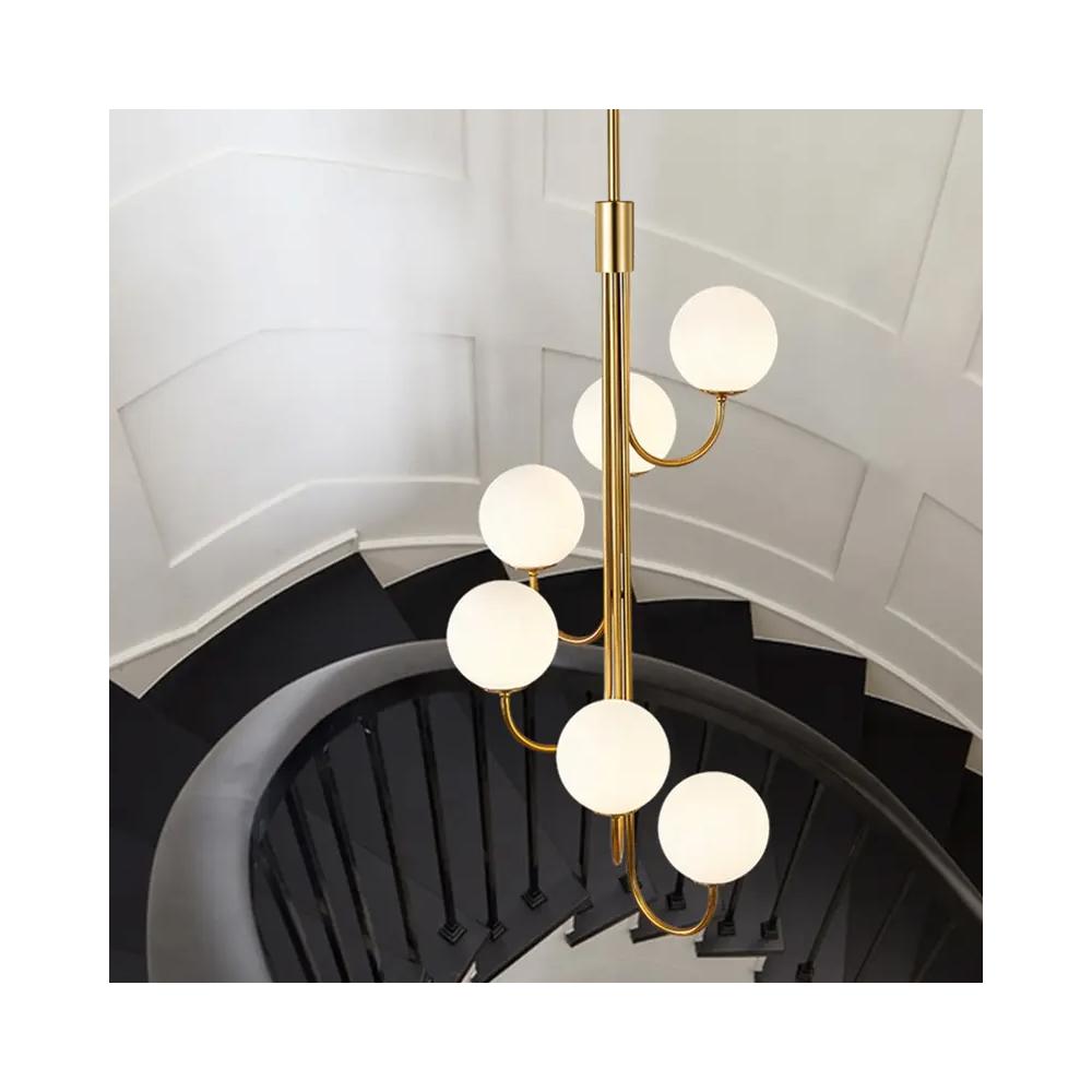 Hängelampe APP1585-6CP Gold