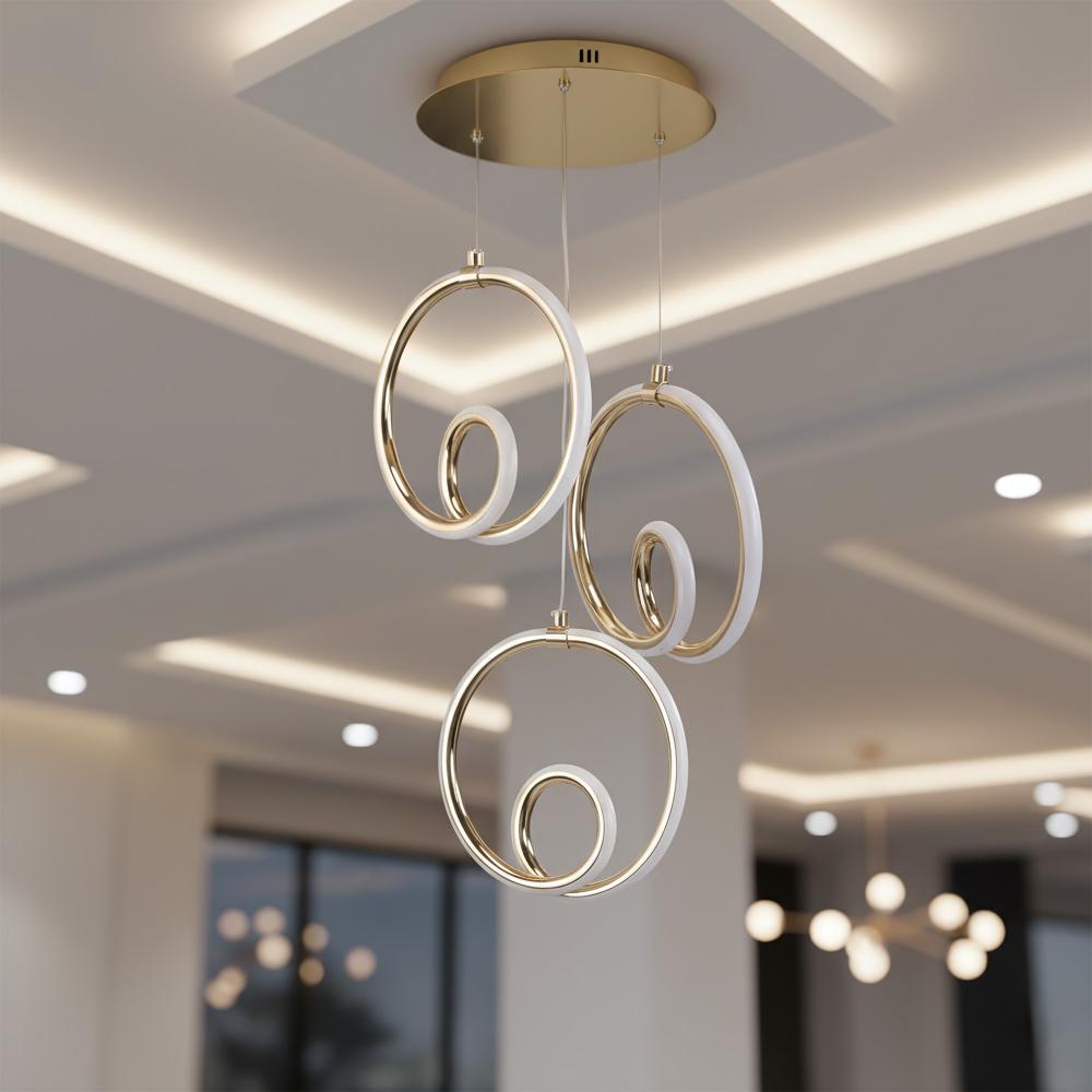 Lampe LED LHJ095-3CP GOLD