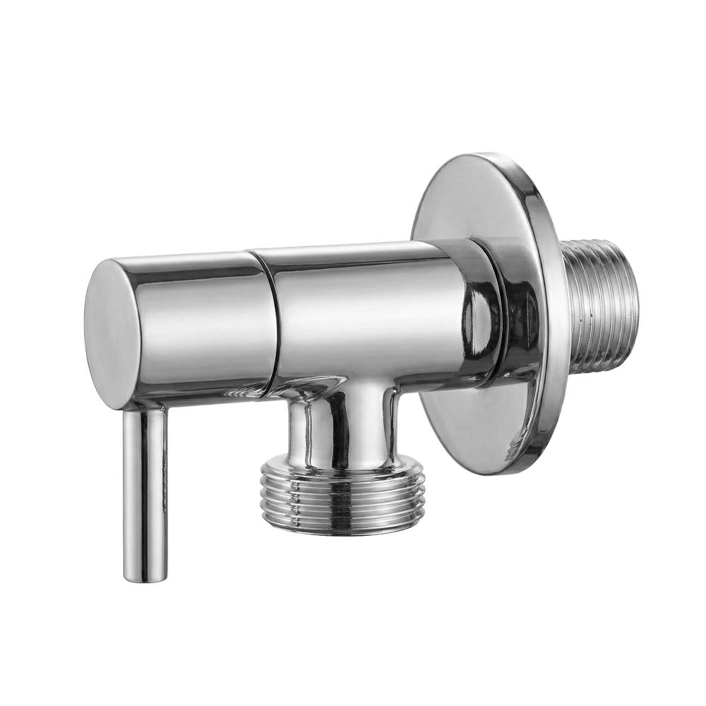 Valvola ad angolo 1/2" x 3/4" Chrome