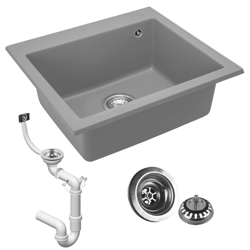 Évier granit  West XL grey