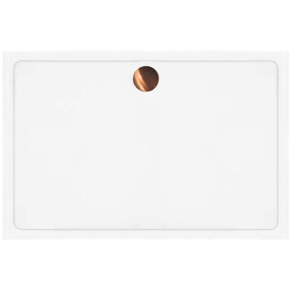 Plato de ducha Rea Savoy biały 80x100