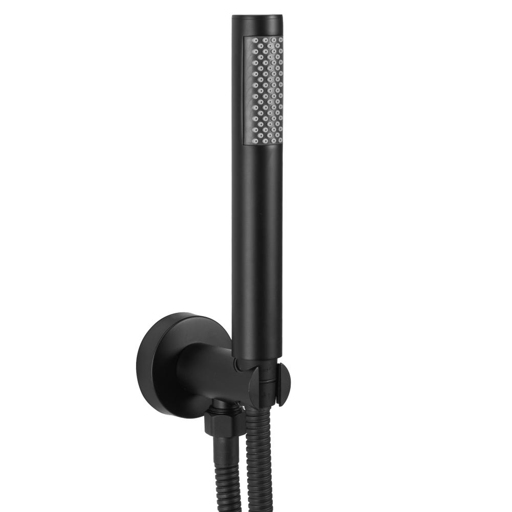 Built-in shower set Rea  LUNGO Black Matt BOX