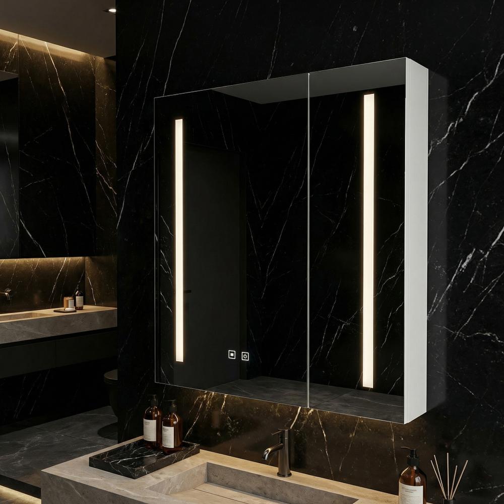 LED-es tükrös szekrény M1015-60 60x65