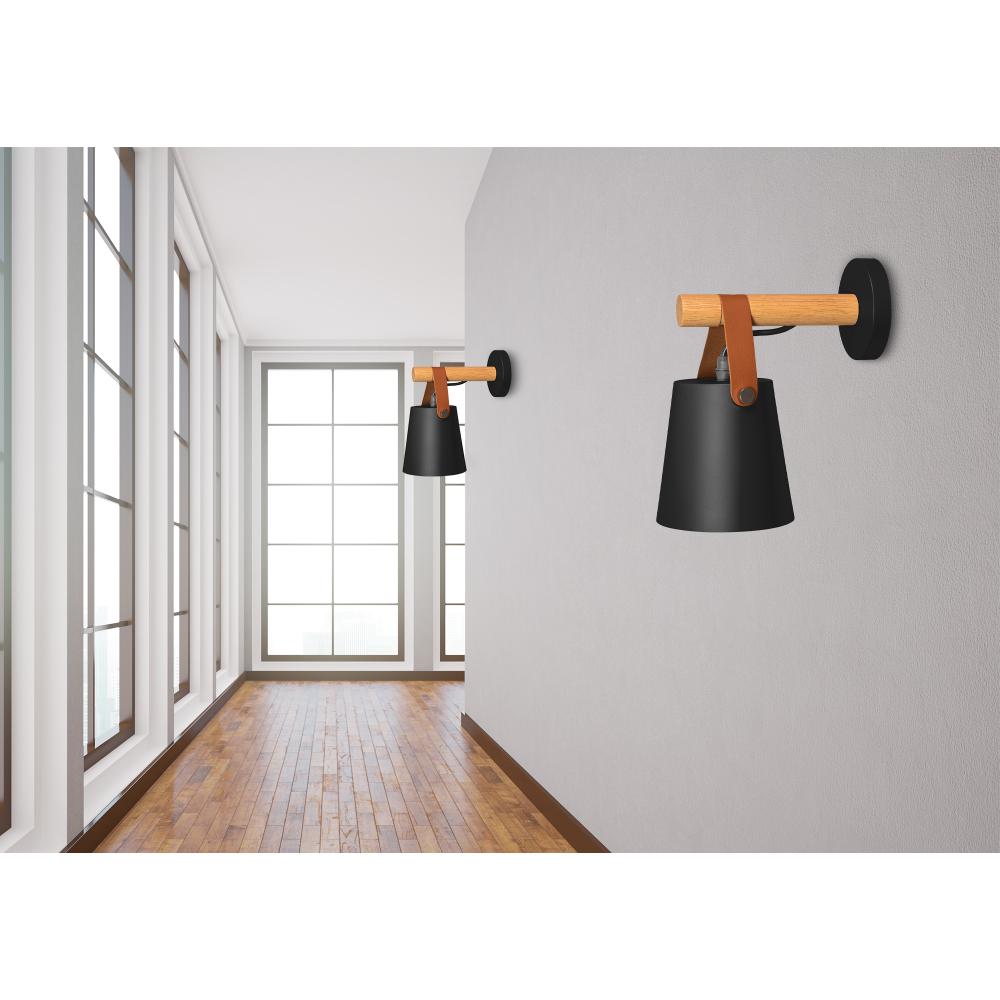 Wandlampe APP466-1W Black