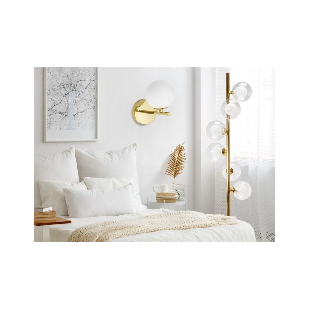 Wandlampe Kugel Gold APP684-1W