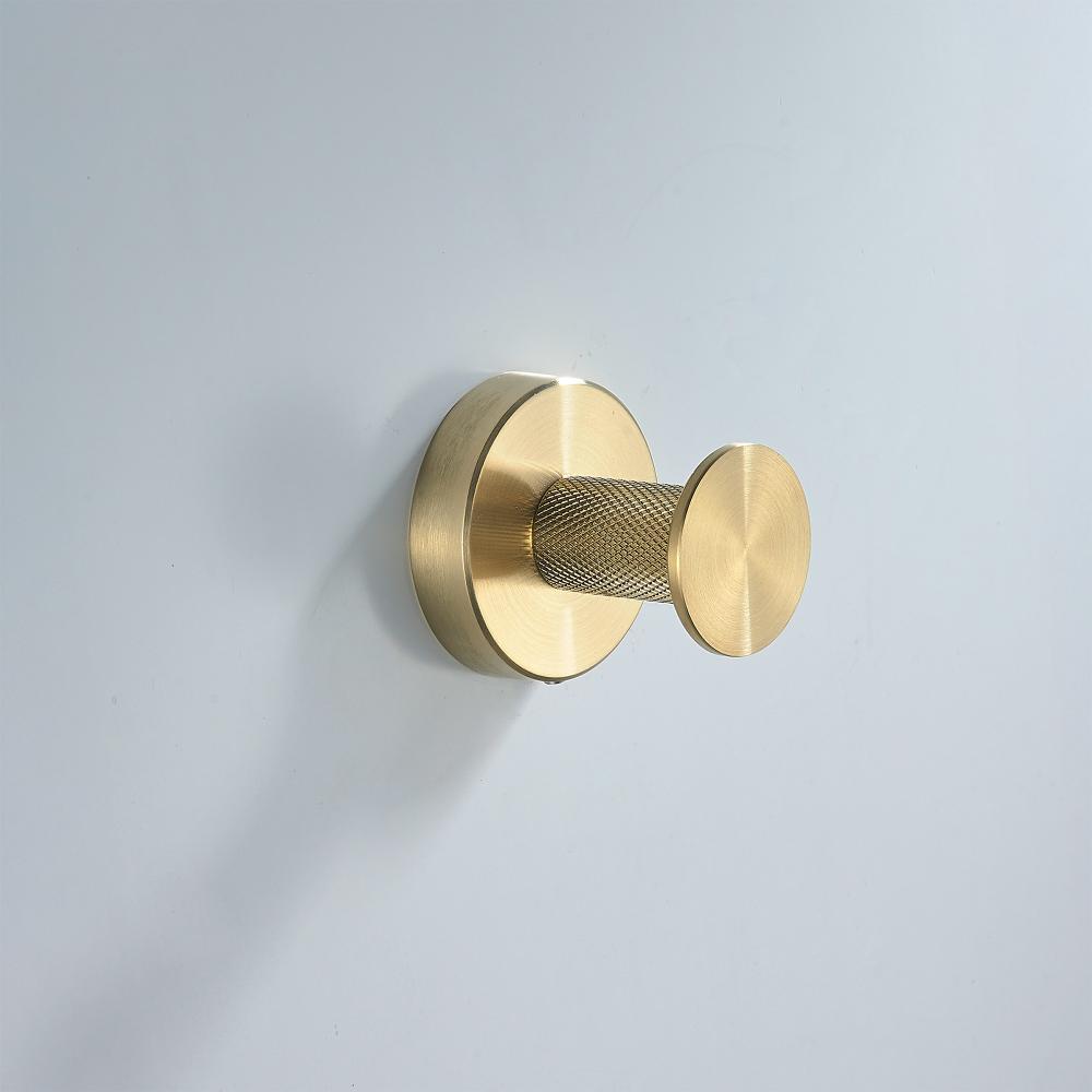 Wieszak łazienkowy 6606A Modern Złoty Szczotkowany