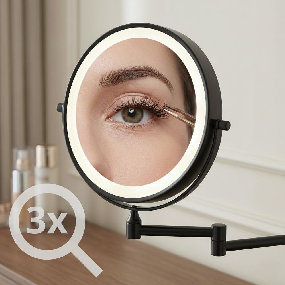 Ogledalo LED Glow Black