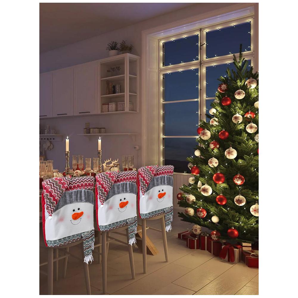 Pokrowiec na krzesło świąteczny YX22021