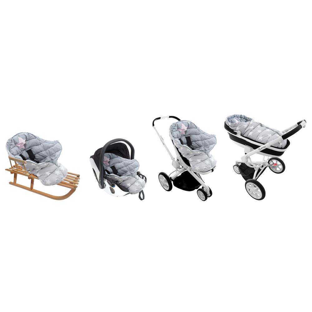 Śpiworek dziecięcy 4w1 Sheep Beige-Pink