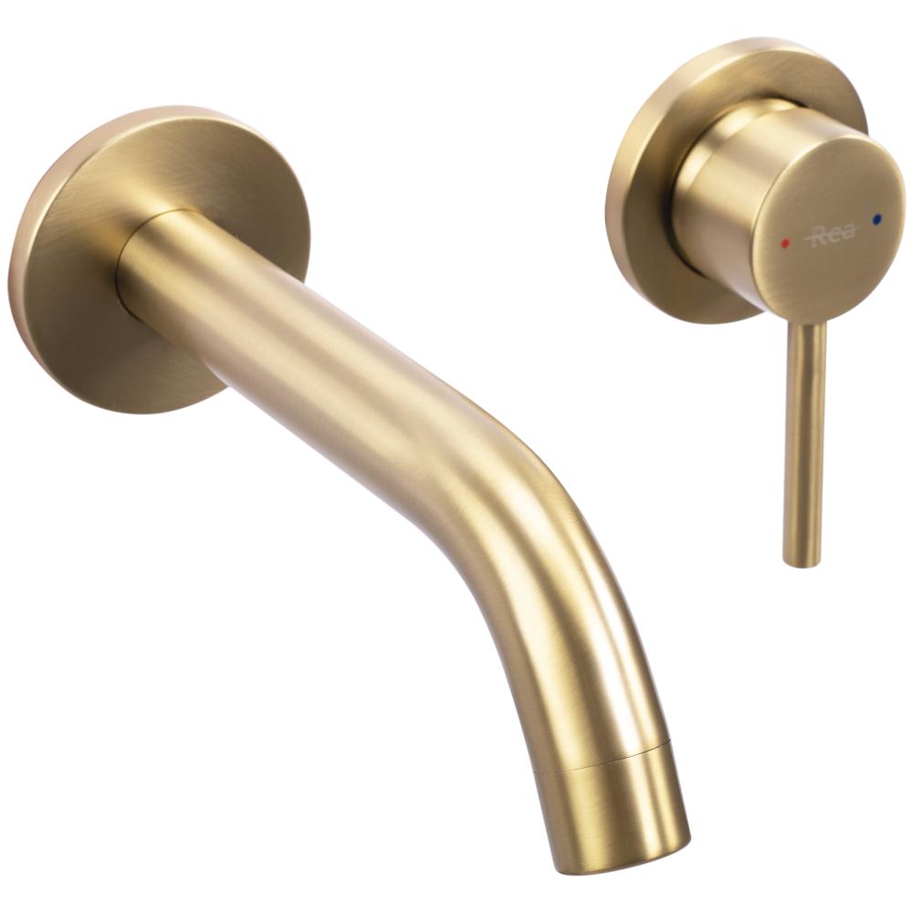 Bateria podtynkowa Rea OWEN Złota szczotkowana + BOX