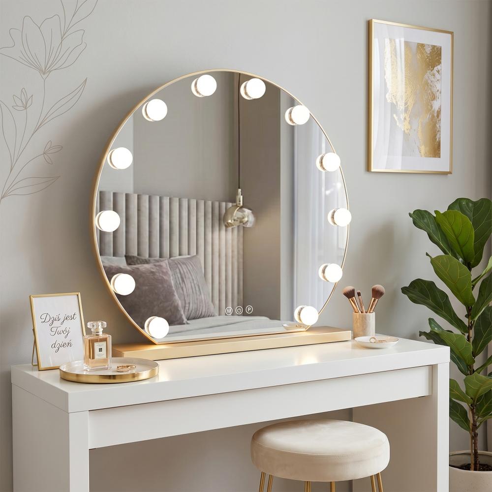 ΚΑΘΡΕΦΤΗΣ ΤΟΙΧΟΥ LED HOLLYWOOD L. Gold 50 cm