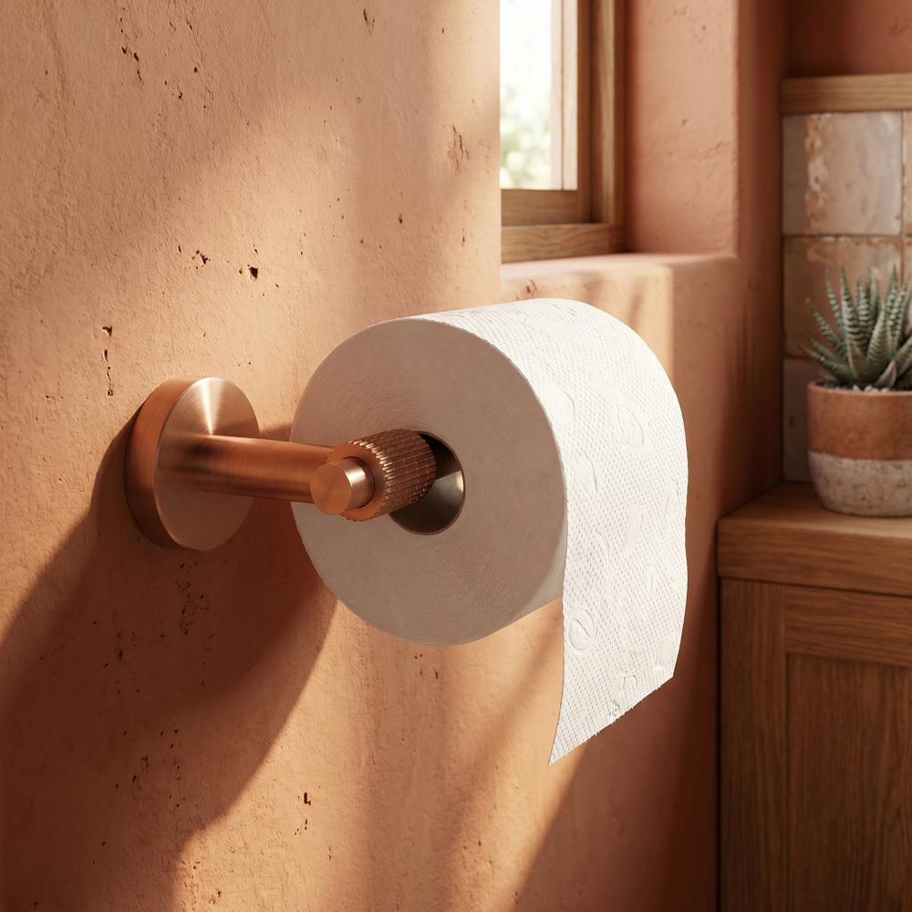 Portarrollos de papel higiénico 29105 Rivo Brush Copper