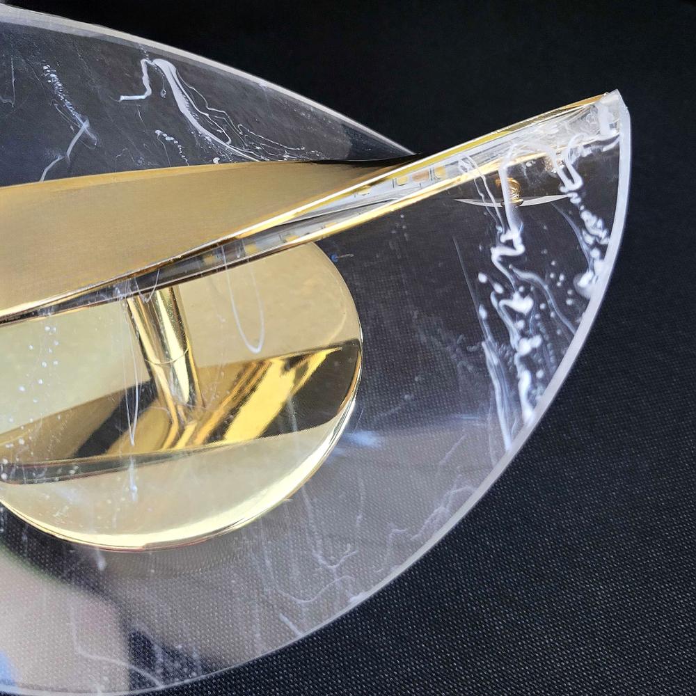 Wandlampe LED G128-W Gold