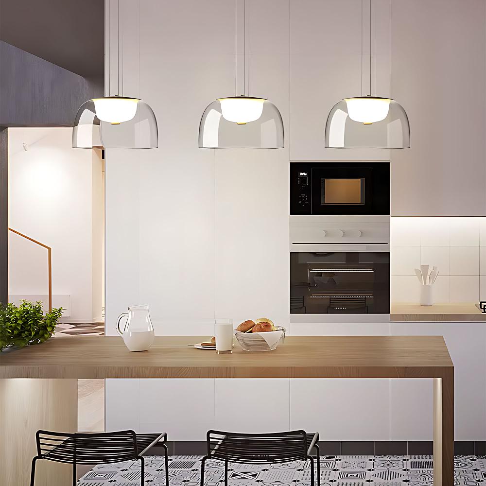 LED-Hängeleuchte APP1690-1PC B Gold