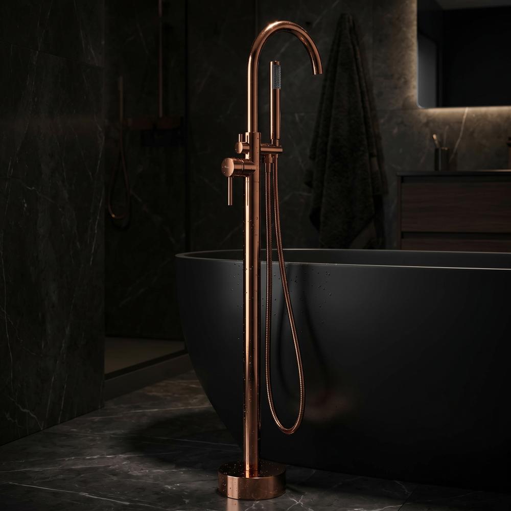 Frei stehende Armatur Rea Lungo Copper