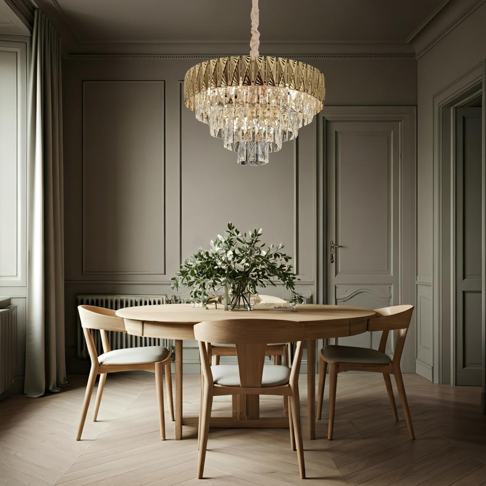 Lampa Wisząca z Kryształami G059-CP