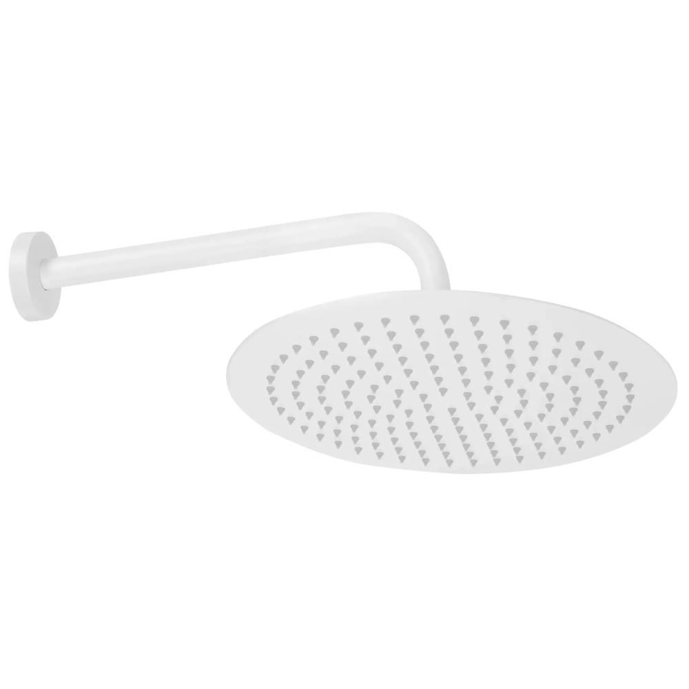 Slēptās dušas komplekts LUNGO MILER WHITE Matt BOX