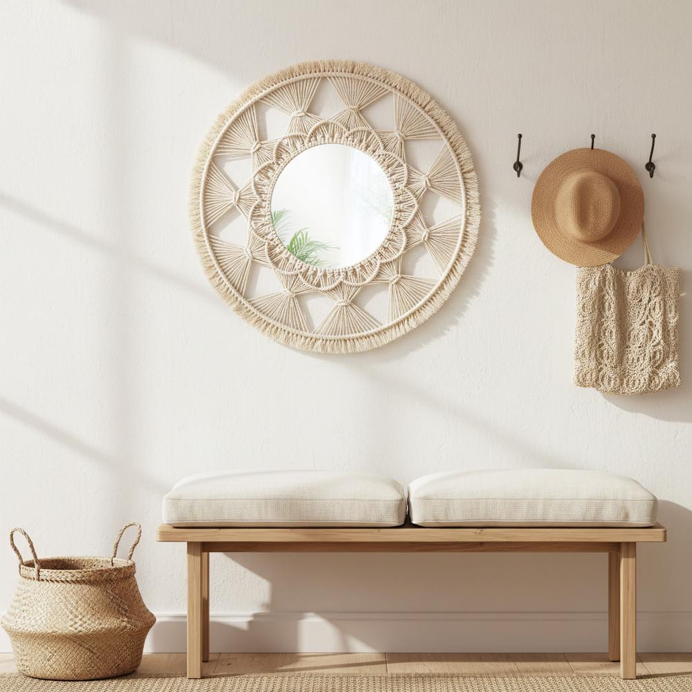 LUSTRO ŚCIENNE BOHO 65CM 322050