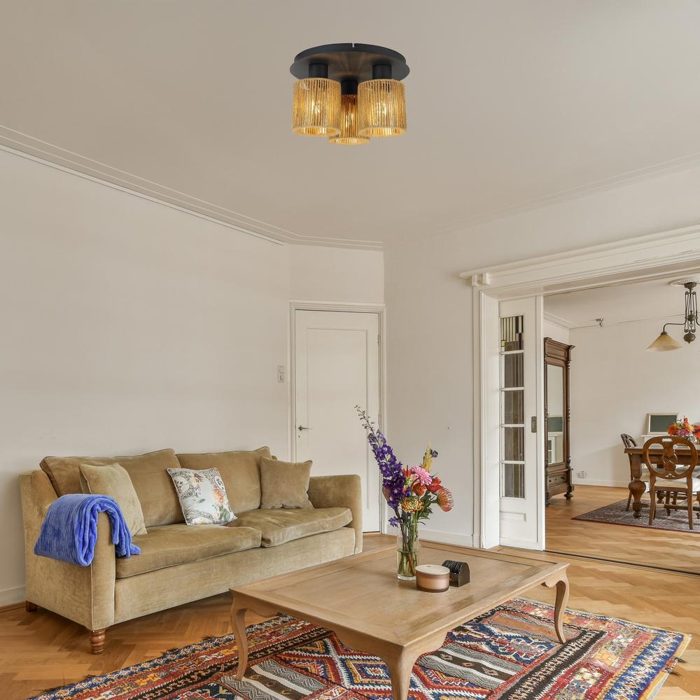 Hängelampe  APP1819-3CPR BLACK