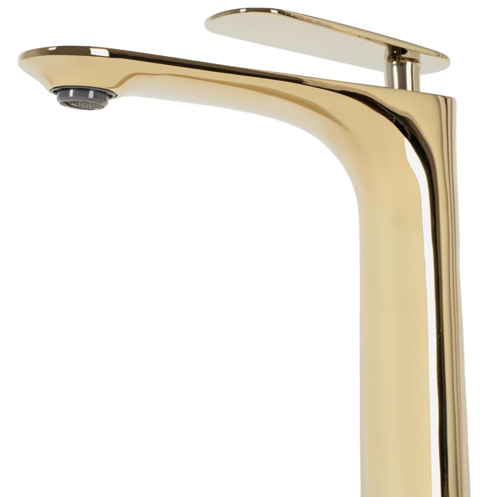 Bathroom faucet Rea Berg Gold High