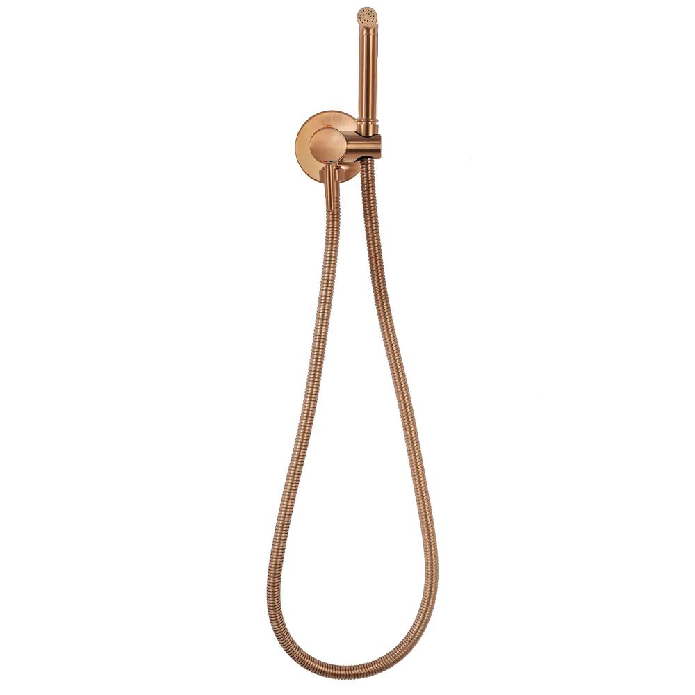 Bateria Bidetowa REA Lungo Loop Miedź Szczotkowana