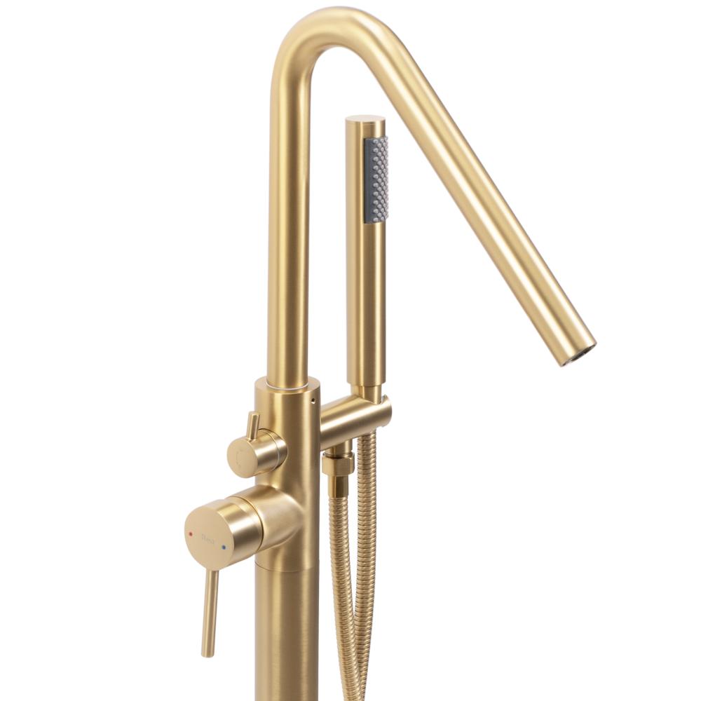 Bateria wannowa Rea ARAS złota szczotkowana