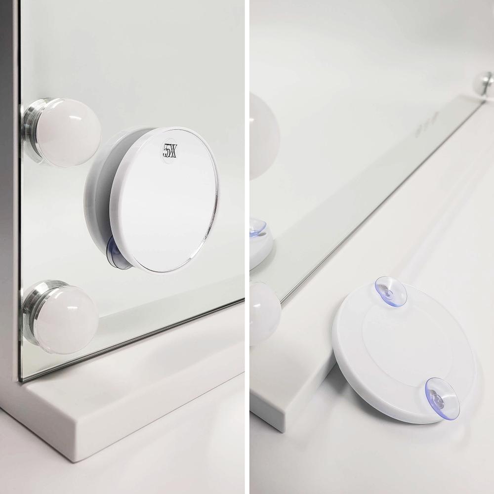 Lustro LED Hollywood Białe