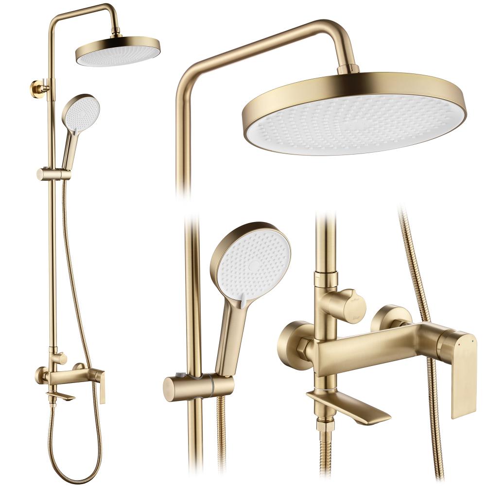 Shower set REA Veneta Brush Gold