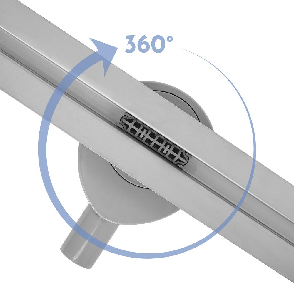 Odpływ Liniowy REA FILO Stal szczotkowana 70