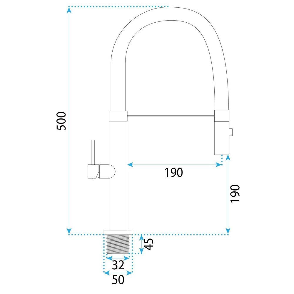Bateria kuchenna Rea Viera Czarna