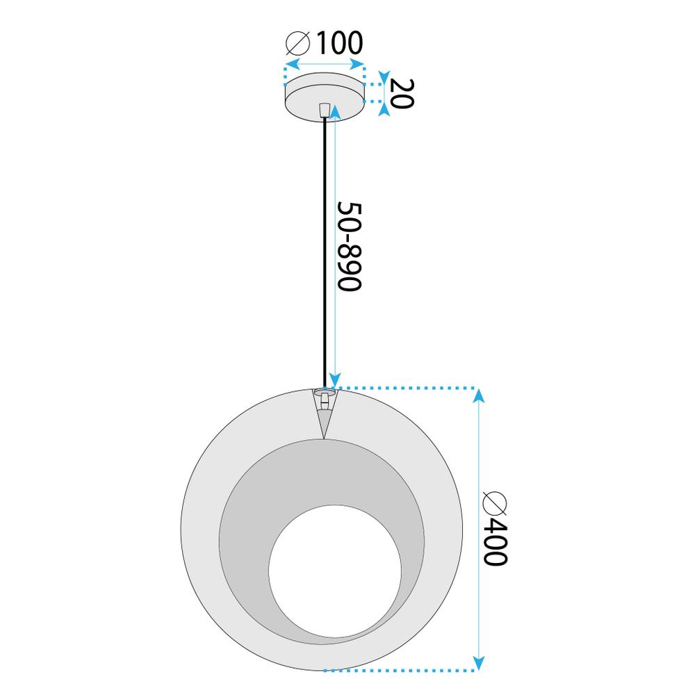 Lamp APP1788-1CP NATURE