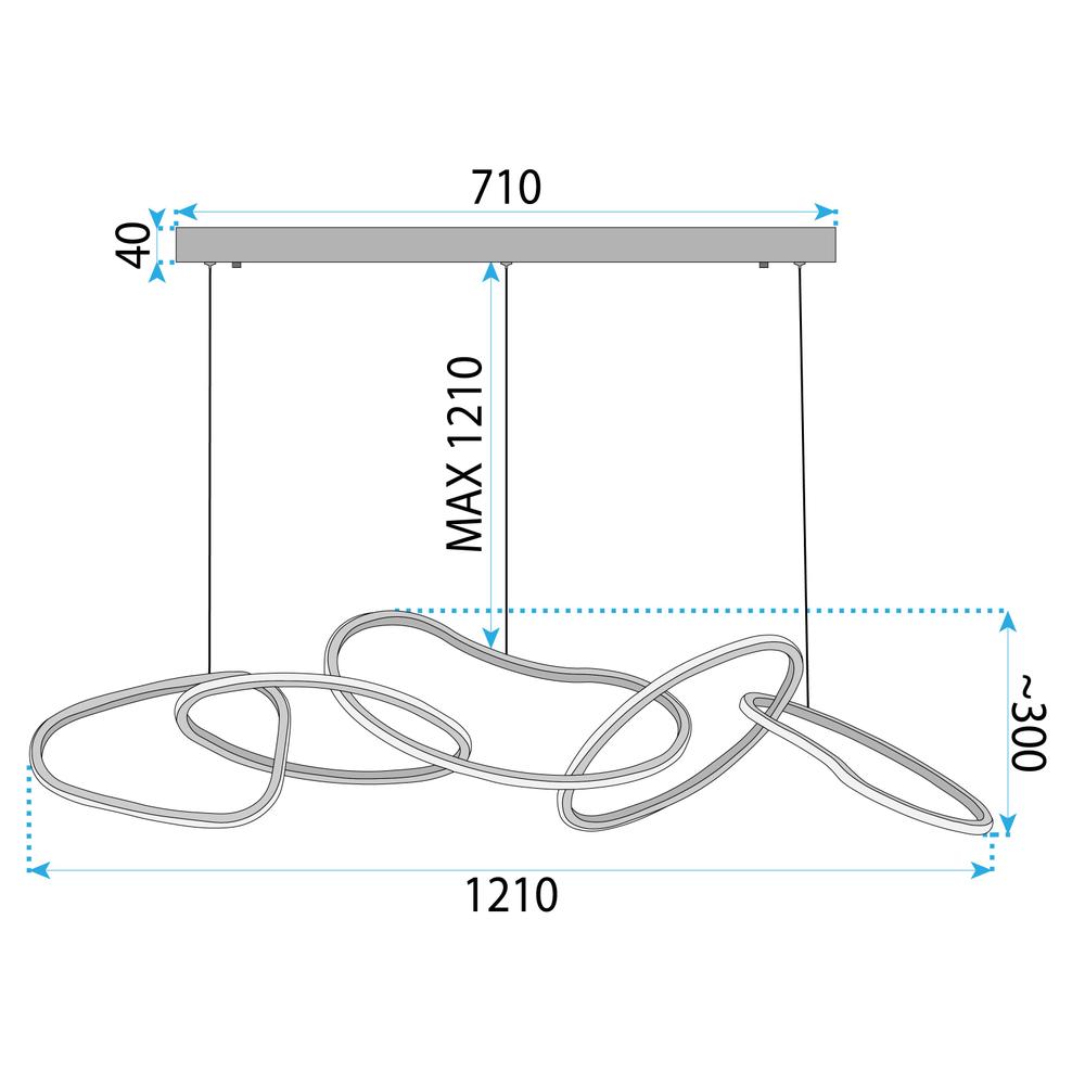 Lampe LED LHJ050-CP T GOLD