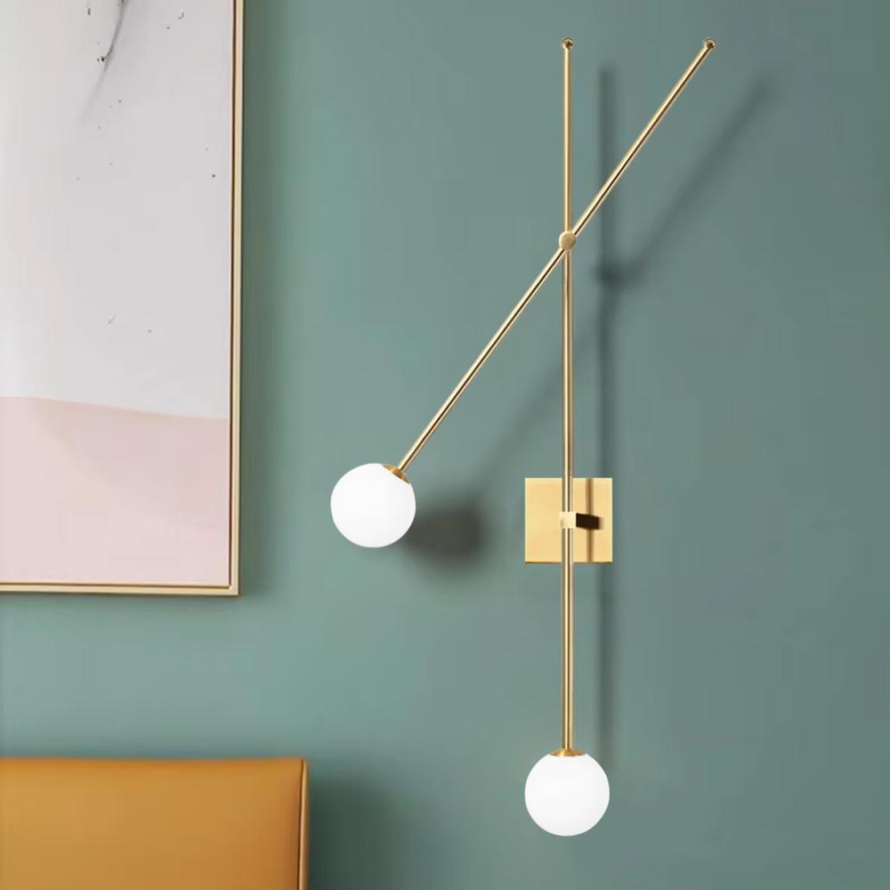 Wandlampe APP1594-2W gold