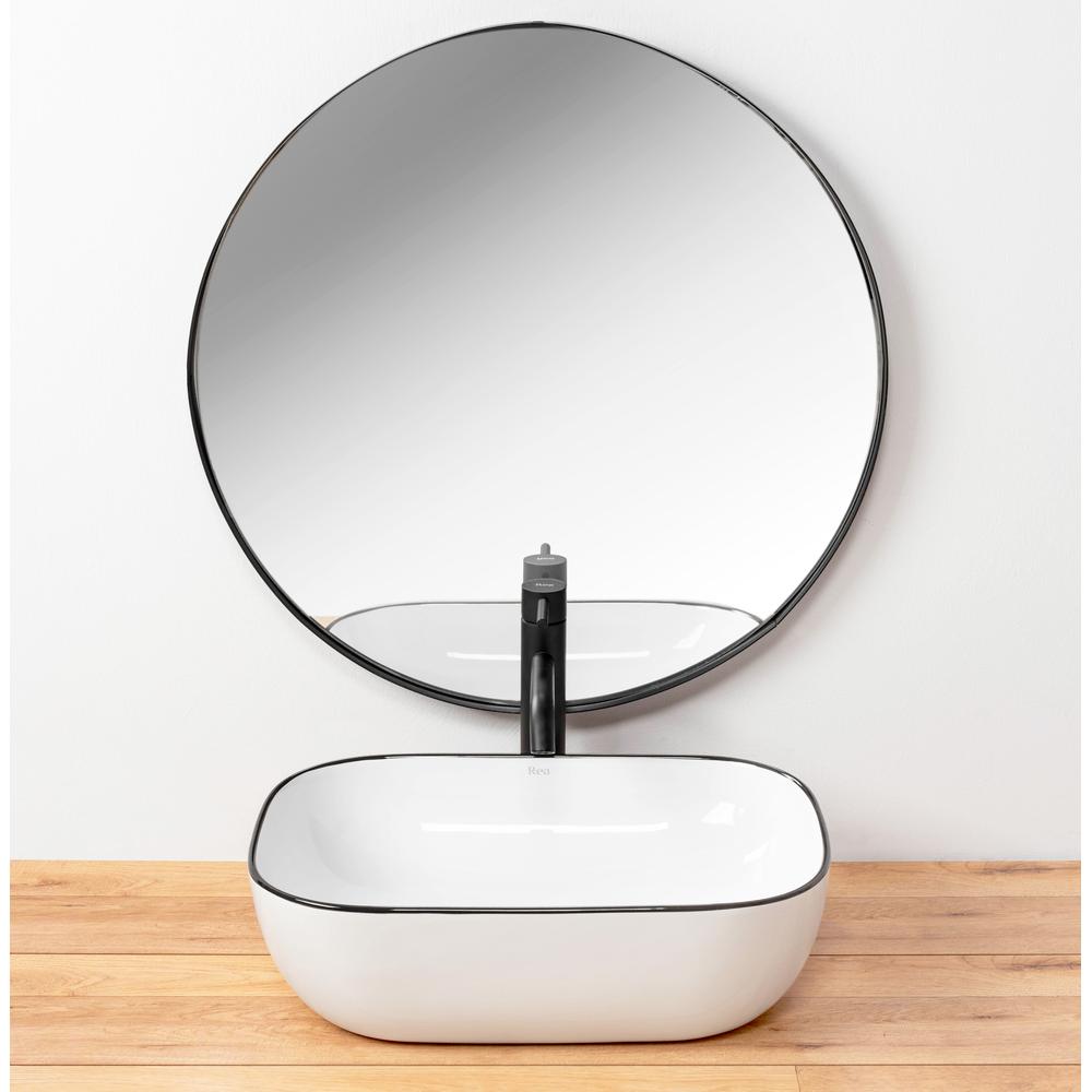 Umywalka nablatowa Rea Marbel